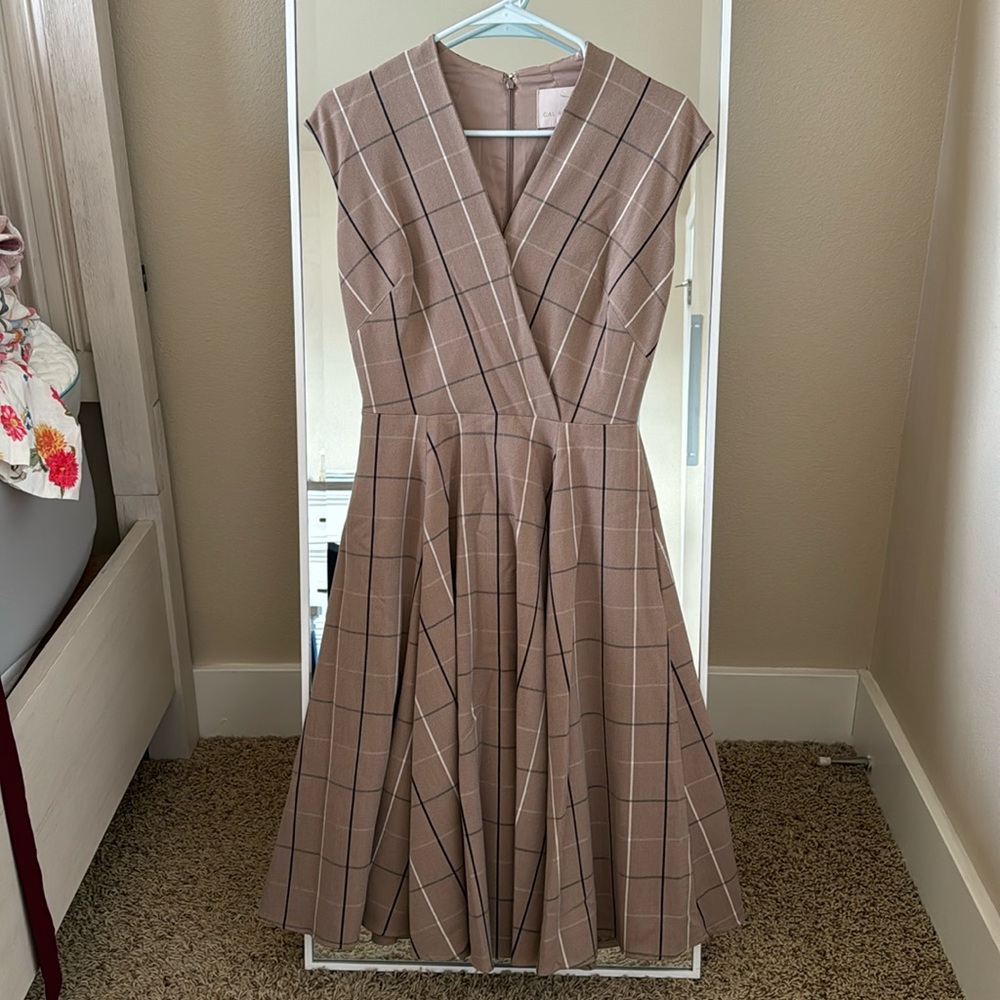Gal Meets Glam fit and flare dress
